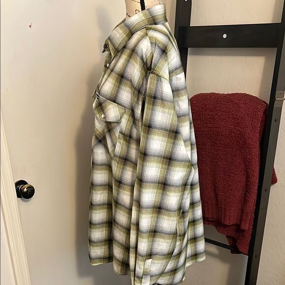 Dixxon Sublime 40Oz To Freedom Pearl Snap Multicolor Plaid Button Closure Shirt - Picture 8 of 14